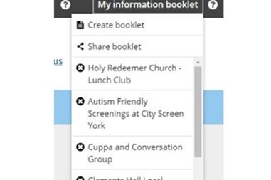My Information Booklet Info