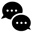Speech bubbles Icon