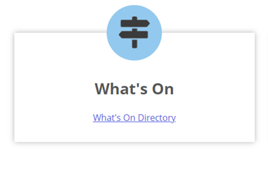 What's On Directory Logo