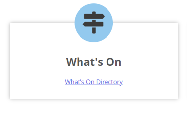 What's On Directory Logo
