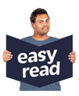 Easy read icon