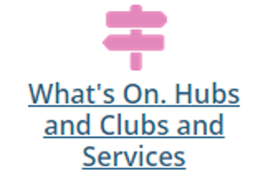 What's On, Hubs And Clubs Icon